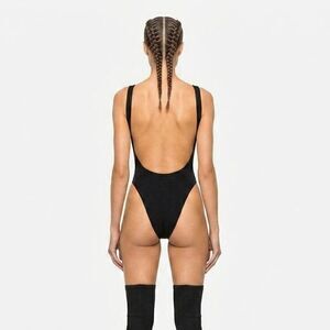 Yeezy Unreleased Black Mesh Bodysuit Size 3 (L) Sample Rare Minimalist Archive